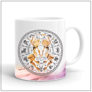 Zodiac Coffee Mug – Gemini  – ZDWM1005