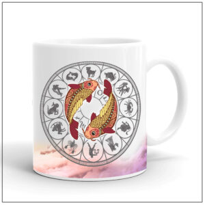 Zodiac Coffee Mug – Pisces – ZDWM1008