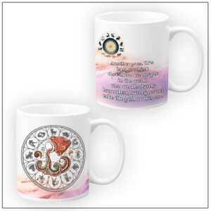 Zodiac Coffee Mug – Aquarius – ZDWM1001