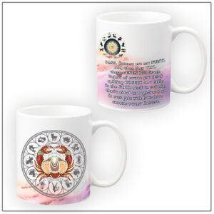 Zodiac Coffee Mug – Cancer – ZDWM1003