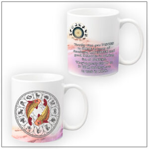 Zodiac Coffee Mug – Pisces – ZDWM1008
