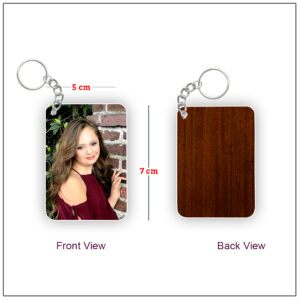 Customized Rectangle Keyring