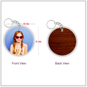 Customized Round Keyring