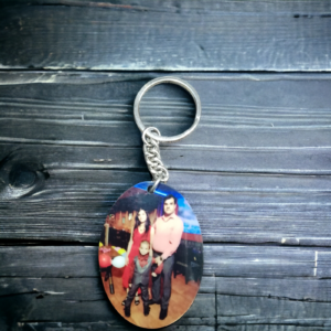 Customized Oval Keyring