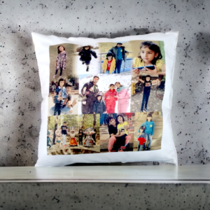 Customized Big White Cushion