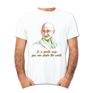 Gandhi Thought T-Shirt – AKSRN2021-11