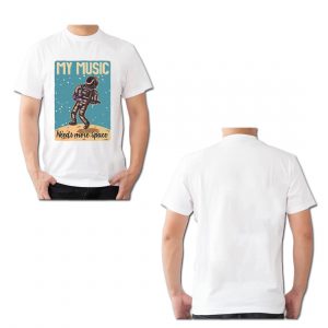 My Music Needs More Space T-Shirt  – AKSRN2021-9