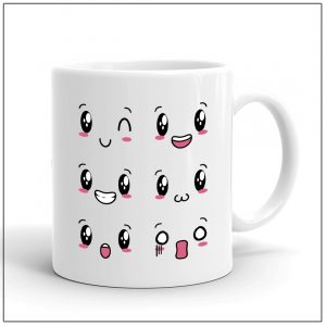 Kitty Face Coffee Mug – AKWM1017