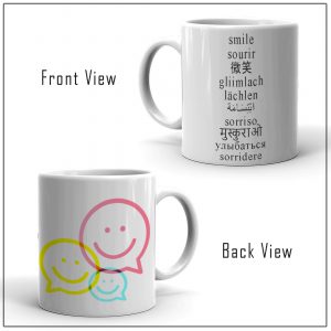 Smile (Word Cloud) Coffee Mug – RTKWM2021-3