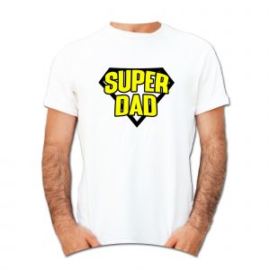 Special Super Dad and Son T-Shirt Combo