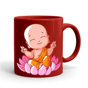 Funky Coffee Mug-Ceramic Red Mug