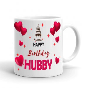 Special Happy Birthday Hubby Coffee Mug