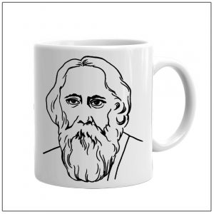 Blooming Prints Printed Rabindranath Tagore Special Coffee Mug