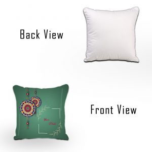 White Square Cushion