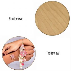 Raksha Bandhan Special Round Wooden Coaster