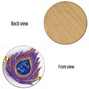 Raksha Bandhan Special Wooden Coaster