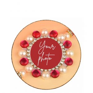Raksha Bandhan Special Round Wooden Coaster
