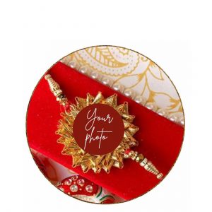 Raksha Bandhan Special Round Wooden Coaster