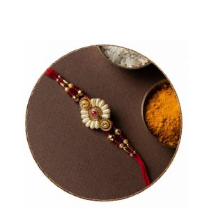 Raksha Bandhan Special Round Wooden Coaster