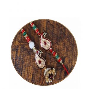 Raksha Bandhan Special Round Wooden Coaster