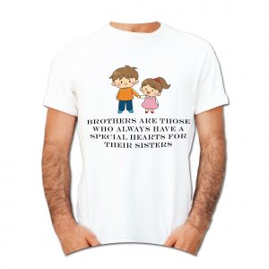 Raksha Bandhan T-Shirt Combo -For Brother and Sister – DPKDNTS2021-6
