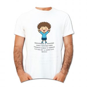 Raksha Bandhan T-Shirt Combo -For Brother and Sister – DPKRNTS2021-6