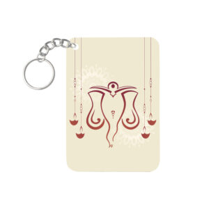 Ganesh Chaturthi Wooden Keyring – SHRRCWDKR2021-5