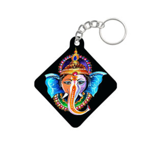 Ganesh Chaturthi Special Square Keyring – SHRSQPLKR-7