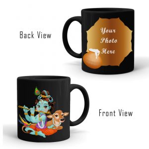 Janmashtami Special Black Mug – TNVBM2021-7