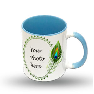 Little Krishna Light Blue Colour Coffee Mug – DEPLBIN2021-4