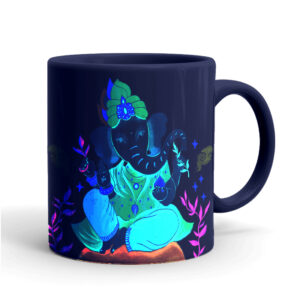 Ganesh Chaturthi Special Blue Coffee Mug – TNVBLM2021-6