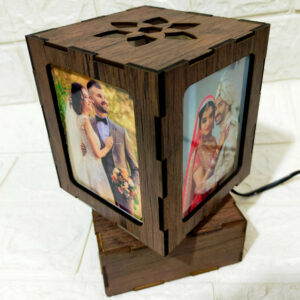 Customized Square Rotational Lamp Small