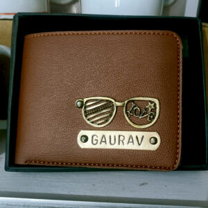 Customized Leather Wallet with Name