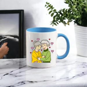 Customized Light Blue Mug
