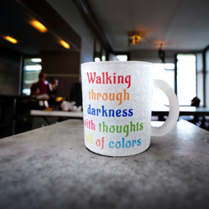 Customized Frosted Glass Mug