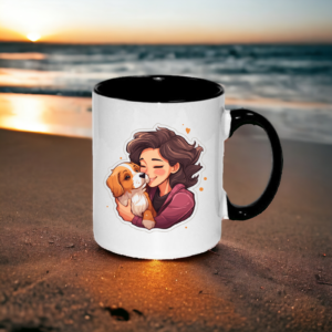 Customized 3 Tone Black Mug