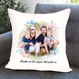 Customized Big White Cushion