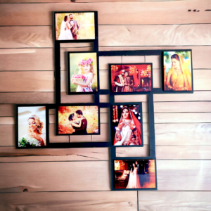 Customized 8 Picture Frame