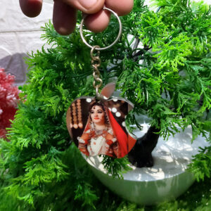 Customized Apple Keyring