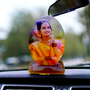 Customized Car Dashboard Stand Oval