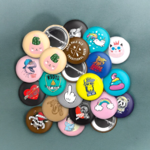 Customized Round Badge 44 mm