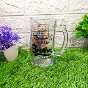 Customized Glass Beer Mug