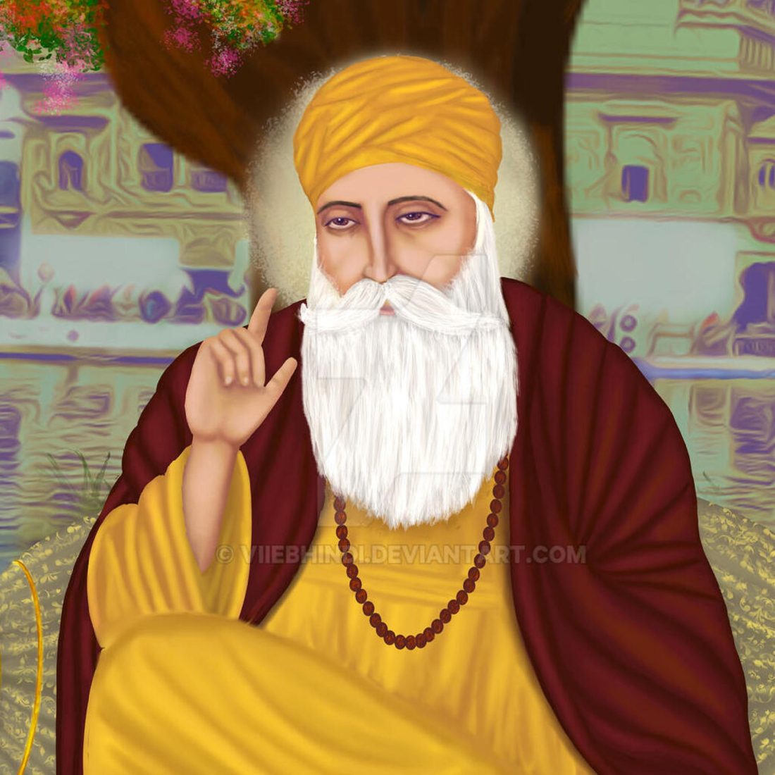 Blooming Prints Guru Nanak Dev Ji