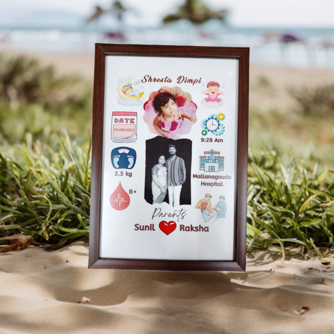 Blooming Prints Photo Frame